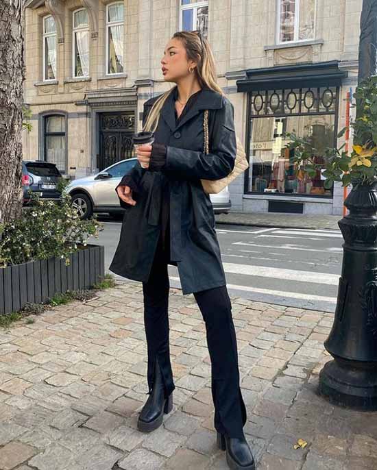 Leggings 2021-2022: que porter, des images à la mode photo