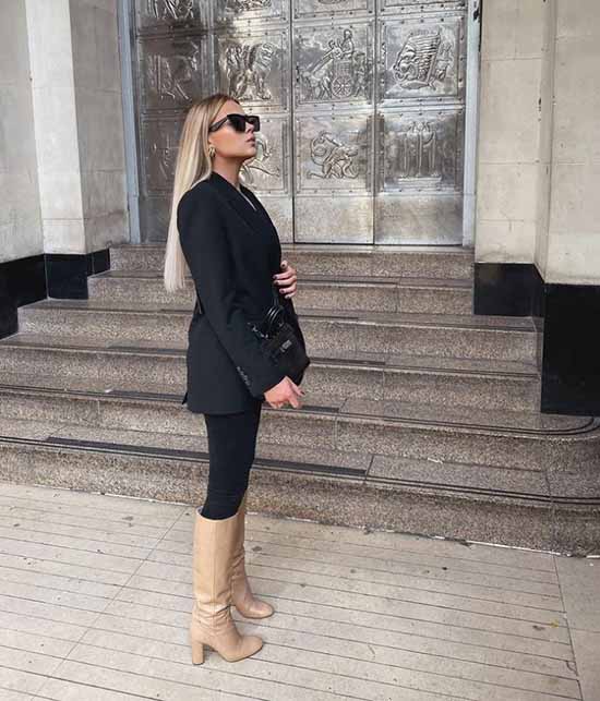 Leggings 2021-2022: que porter, des images à la mode photo