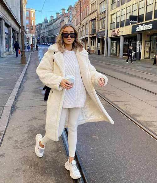 Leggings 2021-2022: que porter, des images à la mode photo