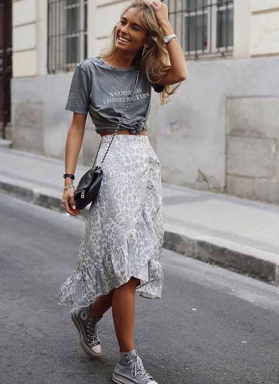 Jupes à la mode printemps-été 2021: que porter, photos, images