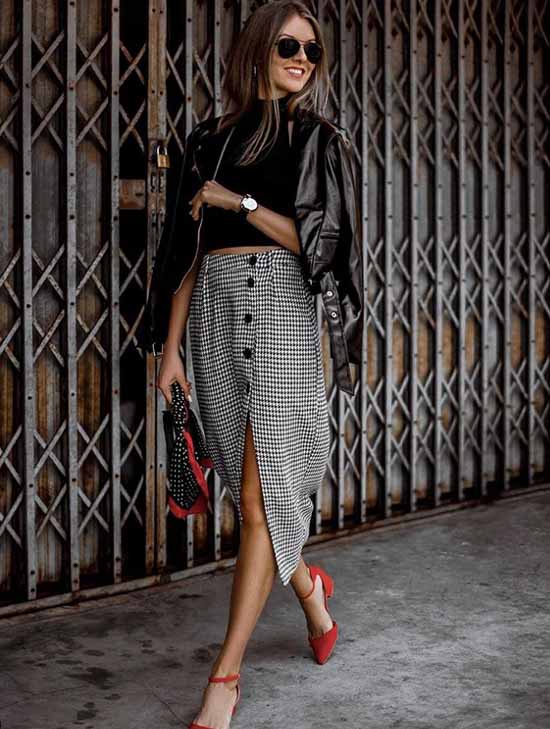 Jupes à la mode printemps-été 2021: que porter, photos, images