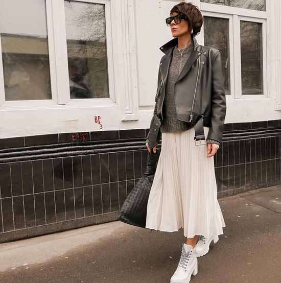 Jupes à la mode printemps-été 2021: que porter, photos, images