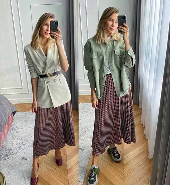 Jupes à la mode printemps-été 2021: que porter, photos, images