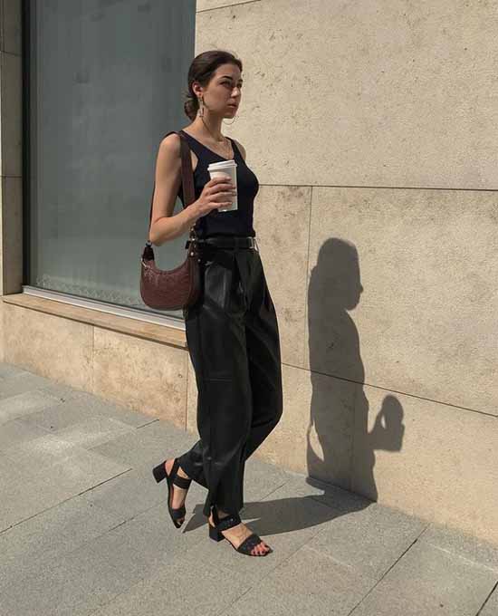 Pantalon large 2021: que porter, photos, idées de looks
