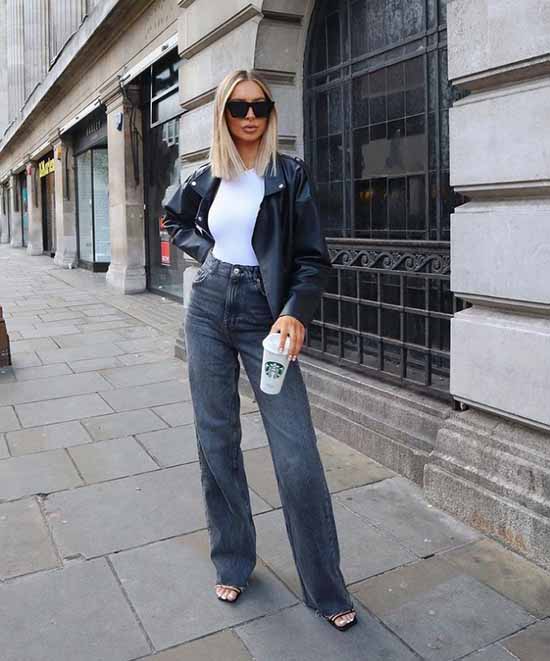 Pantalon large 2021: que porter, photos, idées de looks