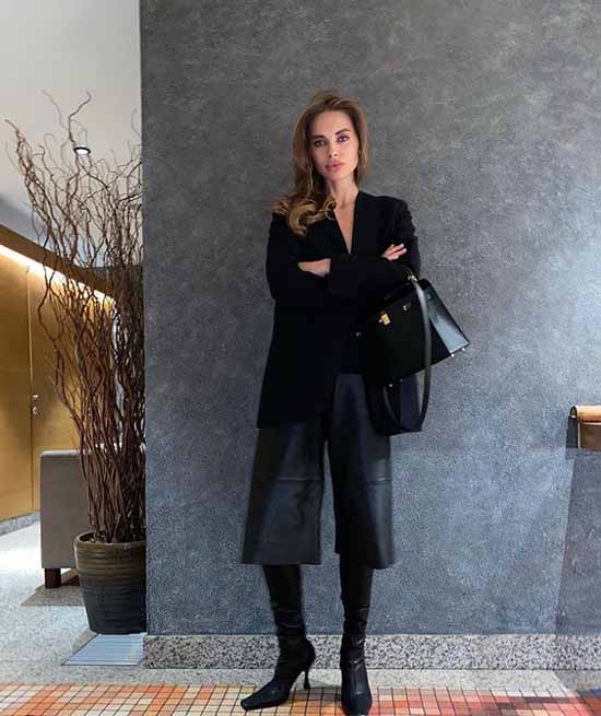 Pantalon large 2021: que porter, photos, idées de looks