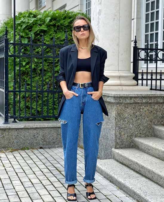 Pantalon large 2021: que porter, photos, idées de looks