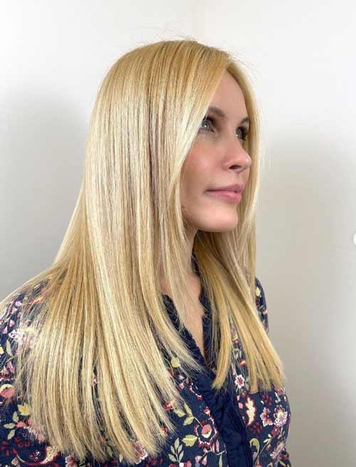 Coupe de cheveux en échelle