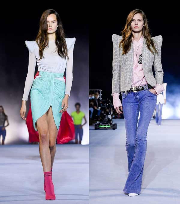 Looks Balmain Printemps / Été 2021