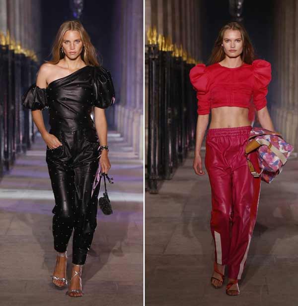 Le cuir coloré est la tendance printemps-été 2021
