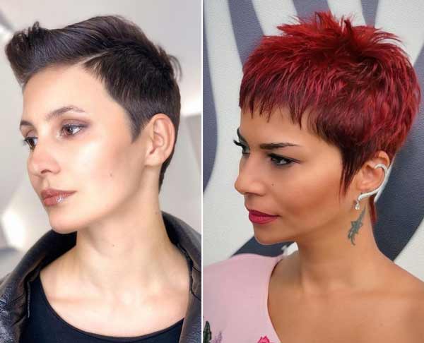 Coupes de cheveux ultra-courtes tendance printemps-été