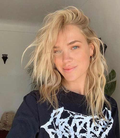 Coupes de cheveux printemps-été pour cheveux bouclés