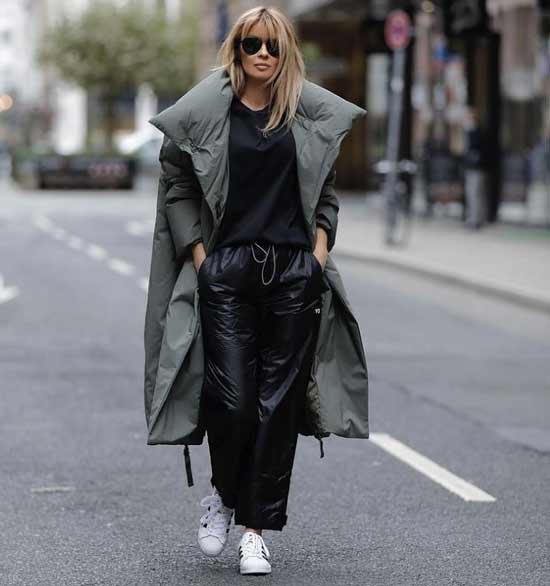 Que porter avec un pantalon de jogging en cuir