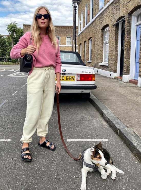 Joggers et chaussures