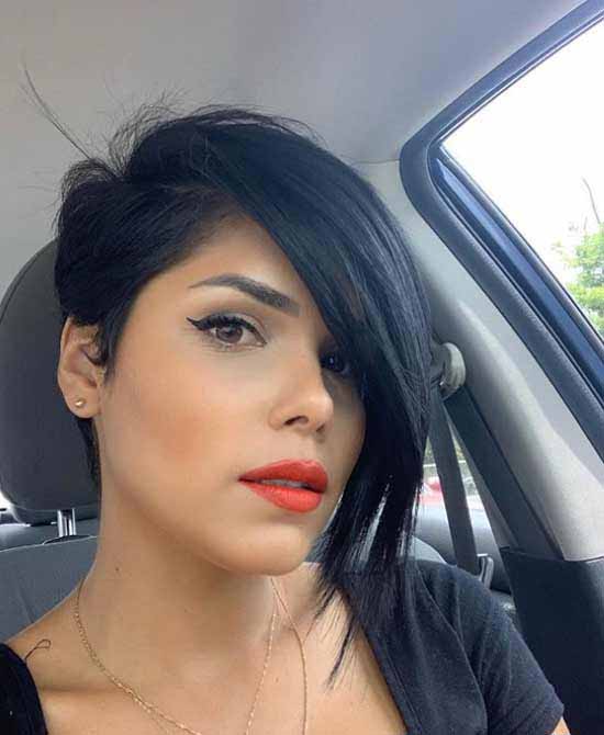 Une coupe de cheveux "Moscovite": photo pour cheveux courts et moyens