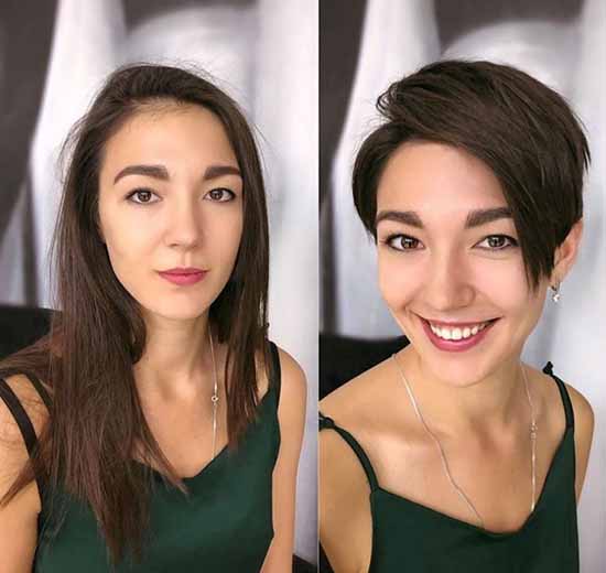 Une coupe de cheveux "Moscovite": photo pour cheveux courts et moyens