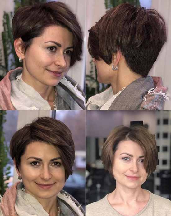 Une coupe de cheveux "Moscovite": photo pour cheveux courts et moyens