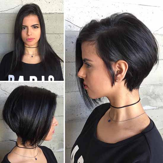 Une coupe de cheveux "Moscovite": photo pour cheveux courts et moyens