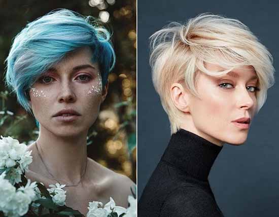 Une coupe de cheveux "Moscovite": photo pour cheveux courts et moyens