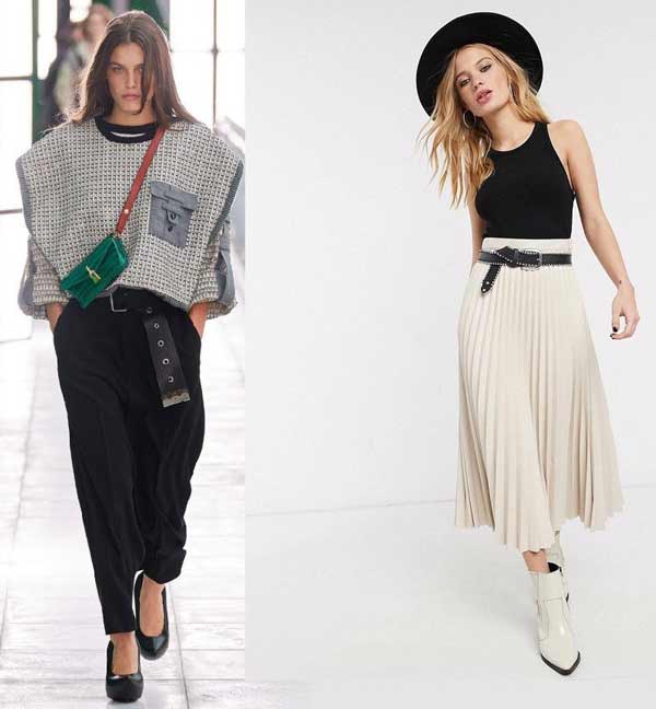 ceinture en images à la mode