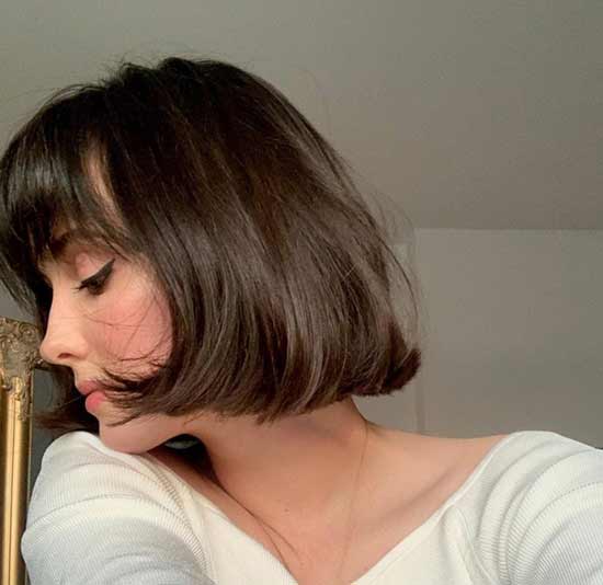 Frange légère en couches