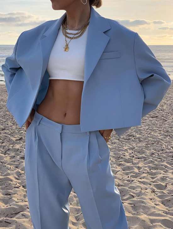 Tendance de la veste courte