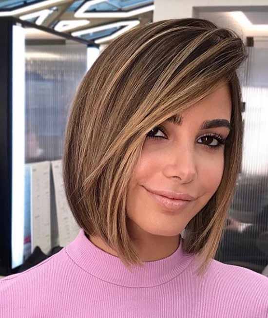 Longue frange 2021: quelles coupes de cheveux porter une longue frange, photo