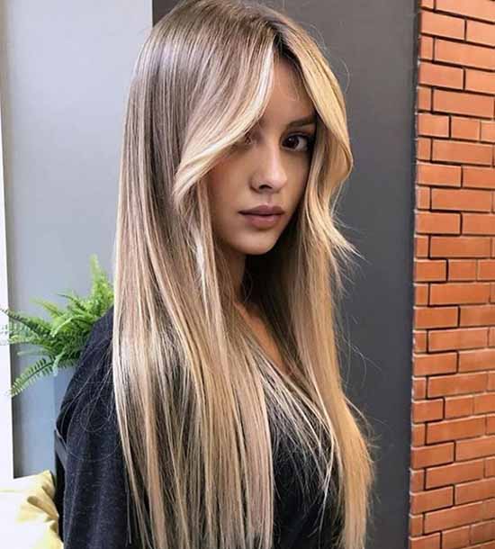 Longue frange 2021: quelles coupes de cheveux porter une longue frange, photo