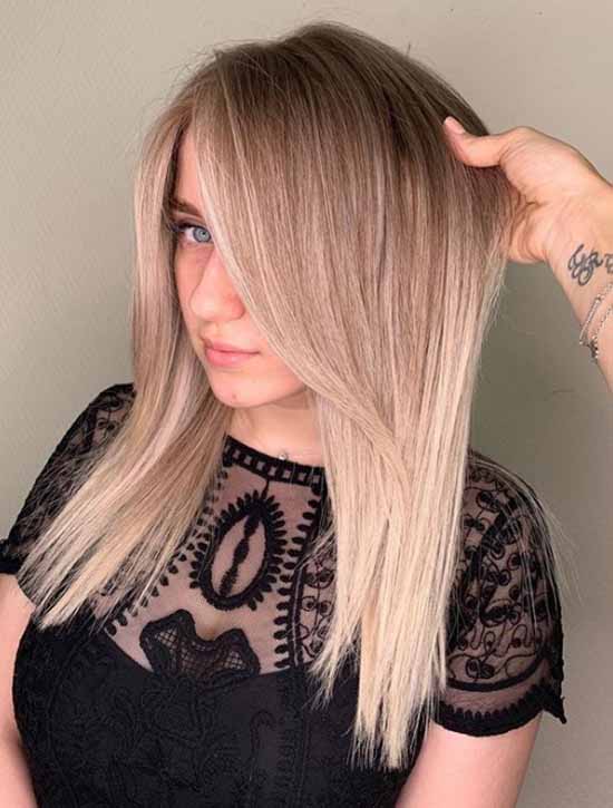 Longue frange 2021: quelles coupes de cheveux porter une longue frange, photo