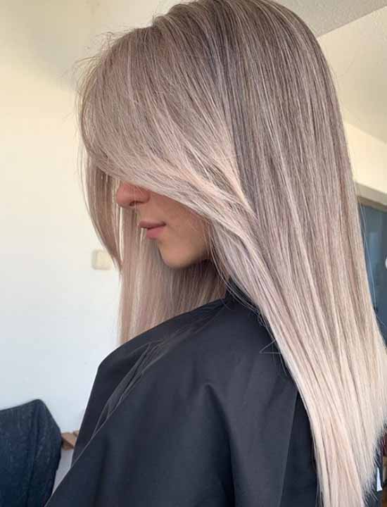 Longue frange 2021: quelles coupes de cheveux porter une longue frange, photo