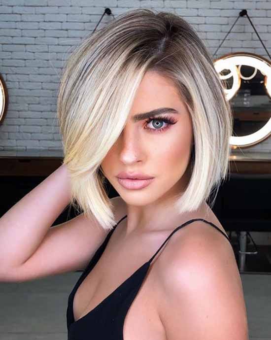 Longue frange 2021: quelles coupes de cheveux porter une longue frange, photo