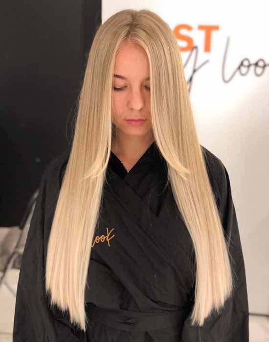 Longue frange 2021: quelles coupes de cheveux porter une longue frange, photo