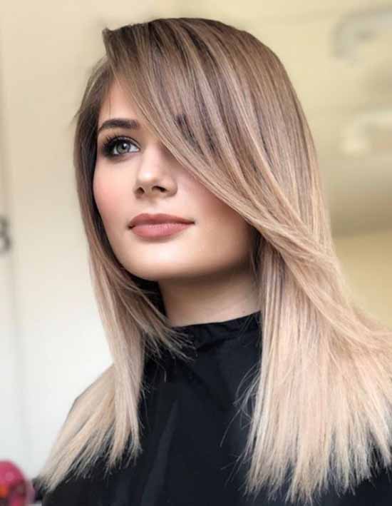 Longue frange 2021: quelles coupes de cheveux porter une longue frange, photo