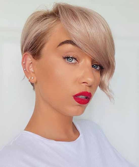 Longue frange 2021: quelles coupes de cheveux porter une longue frange, photo