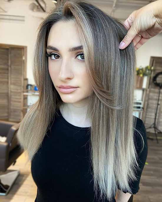 Longue frange 2021: quelles coupes de cheveux porter une longue frange, photo