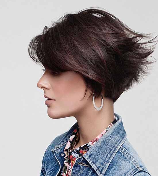 Longue frange 2021: quelles coupes de cheveux porter une longue frange, photo