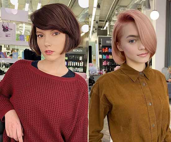 Longue frange 2021: quelles coupes de cheveux porter une longue frange, photo