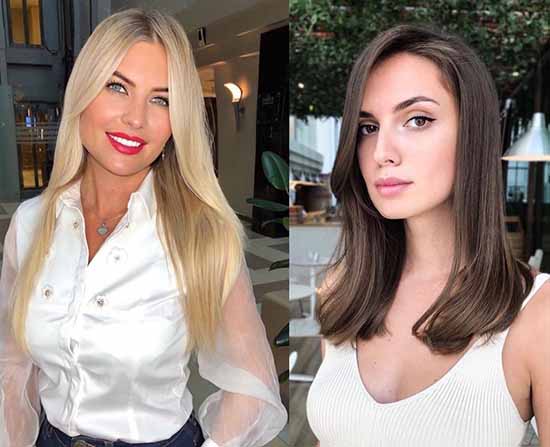 Longue frange 2021: quelles coupes de cheveux porter une longue frange, photo