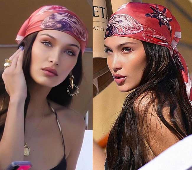 Un foulard est comme une coiffe