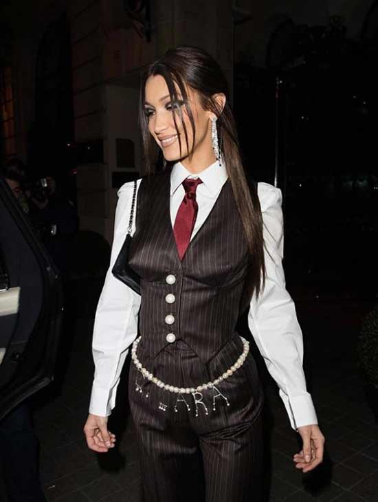 Gilet de costume à la mode