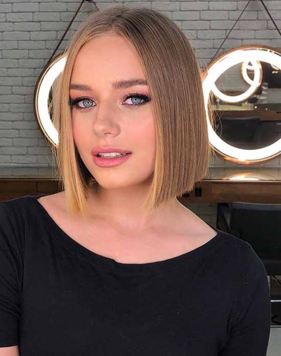 Carré droit aux épaules