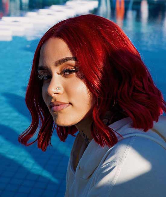 Coupe de cheveux Bob en couches