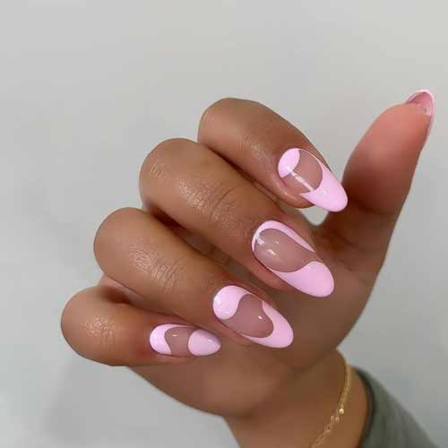 Manucure "espace négatif" ou espace négatif