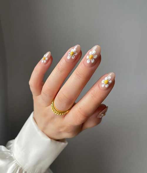 espace négatif à la camomille