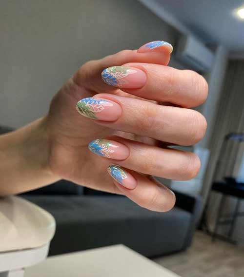 Ressort de manucure jaune