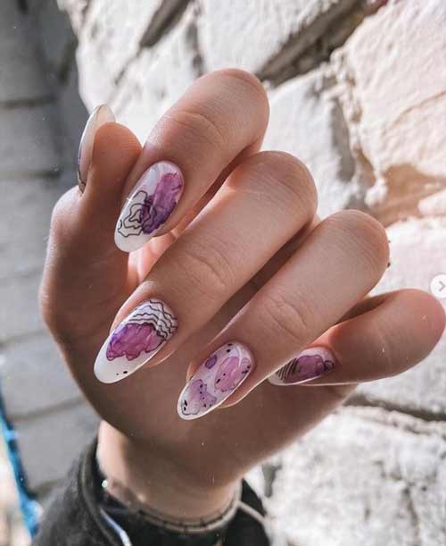 Manucure printanière délicate