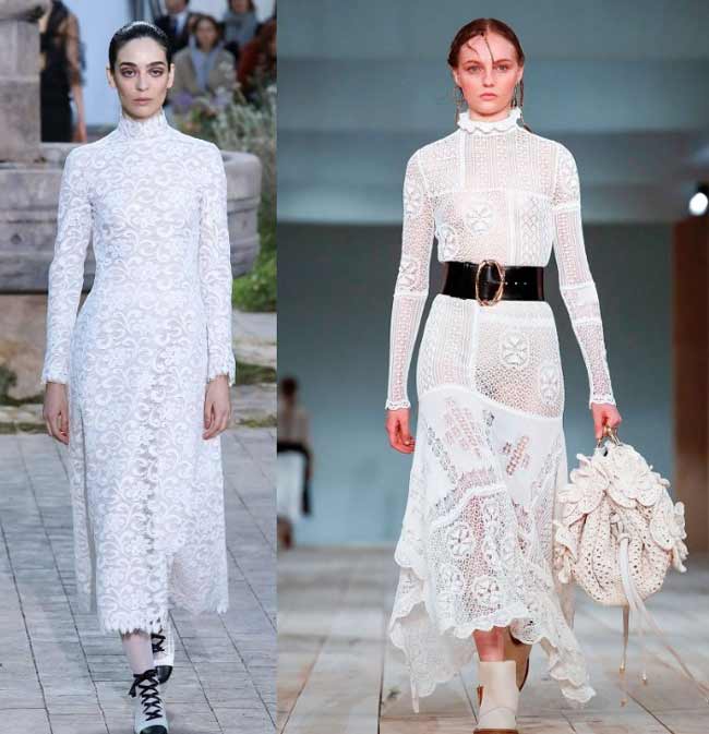 Robes en dentelle de créateur