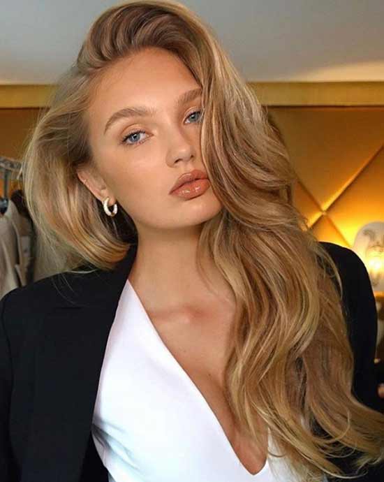 Longues coupes de cheveux à la mode et élégantes