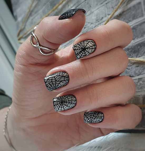 Manucure "oeil de chat" with design 2021: photos, actualités