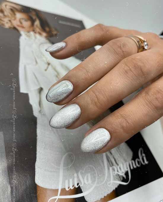 Manucure "oeil de chat" with design 2021: photos, actualités